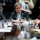 White House chief strategist Steve Bannon, center (Andrew Harrer/Pool/Getty Images)